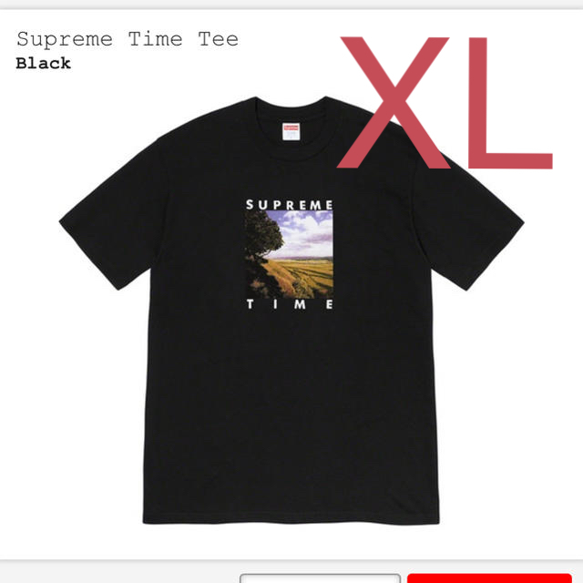 Supreme(シュプリーム)の(XL) Supreme Time Tee  メンズのトップス(Tシャツ/カットソー(半袖/袖なし))の商品写真