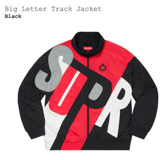 シュプリーム(Supreme)のsupreme big letter track jacket(ナイロンジャケット)