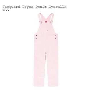 シュプリーム(Supreme)のSupreme Jacquard Logos Denim Overalls(サロペット/オーバーオール)