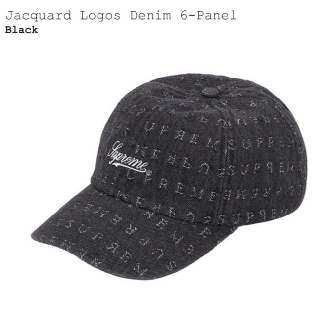 メンズJacquard Logos Denim 6-Panel COLOR/Black