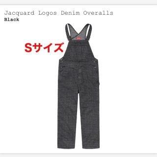 シュプリーム(Supreme)のJacquard Logos Denim Overalls オーバーオール(サロペット/オーバーオール)