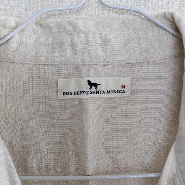 DOG DEPT(ドッグデプト)のリネンの7分袖シャツ レディースのトップス(シャツ/ブラウス(長袖/七分))の商品写真