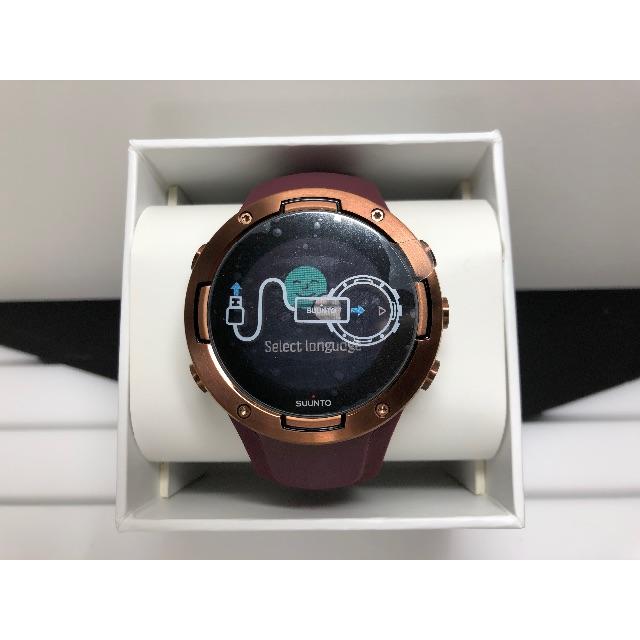 SUUNTO(スント)の【新品未使用】スント 5 BURGUNDY COPPER （保証残） スポーツ/アウトドアのランニング(その他)の商品写真