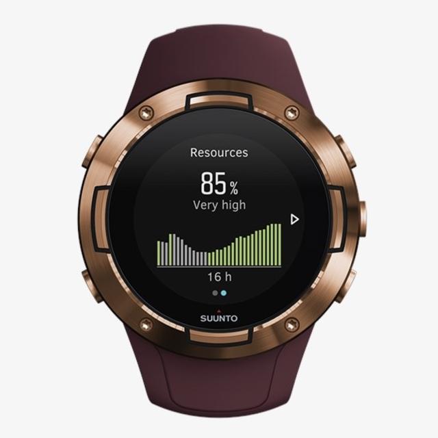 SUUNTO(スント)の【新品未使用】スント 5 BURGUNDY COPPER （保証残） スポーツ/アウトドアのランニング(その他)の商品写真