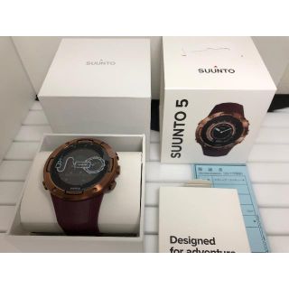 スント(SUUNTO)の【新品未使用】スント 5 BURGUNDY COPPER （保証残）(その他)