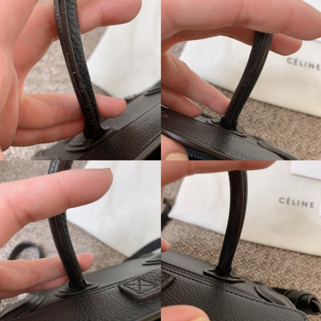 CEFINE(セフィーヌ)のさー様専用　celine ラゲージ ナノ 黒 レディースのバッグ(ショルダーバッグ)の商品写真