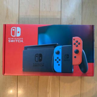 ニンテンドースイッチ(Nintendo Switch)の新品　ニンテンドースイッチ　本体　ネオンカラー　新モデル(家庭用ゲーム機本体)