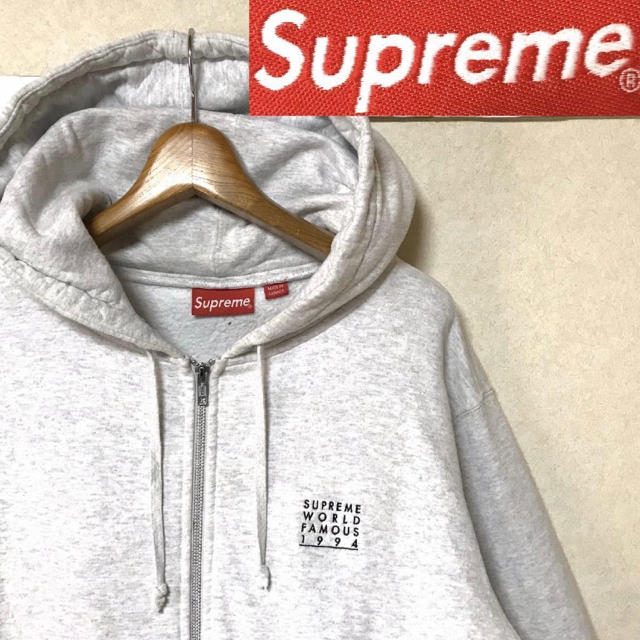 希少!Supreme シュプリーム ワールド フェイマス スウェットパーカー