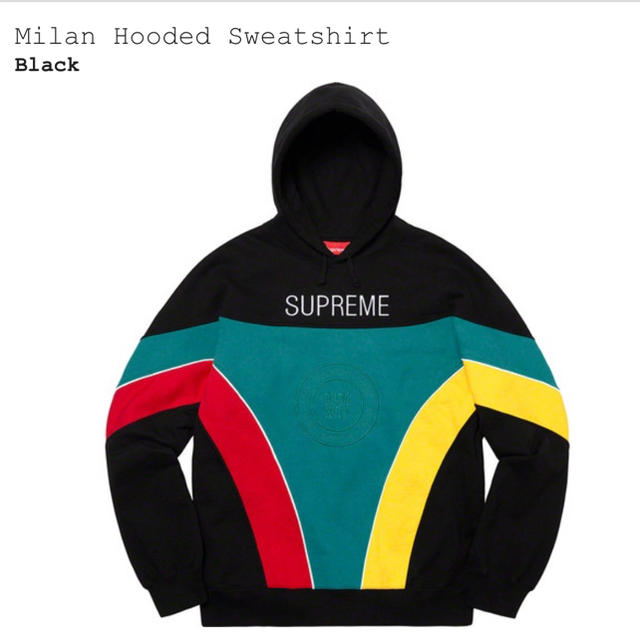 Milan hooded sweatshirt