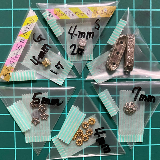 貴和製作所(キワセイサクジョ)の金属パーツ 6種類 ハンドメイドの素材/材料(各種パーツ)の商品写真