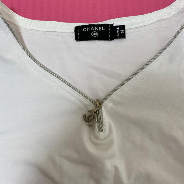 CHANEL(シャネル)のCHANEL トップス　半袖 レディースのトップス(Tシャツ(半袖/袖なし))の商品写真