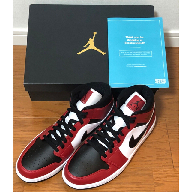 NIKE AIR JORDAN1 MID CHICAGO 28.5cm