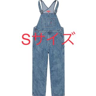 シュプリーム(Supreme)のSupreme Jacquard Logos Denim Overalls S (サロペット/オーバーオール)