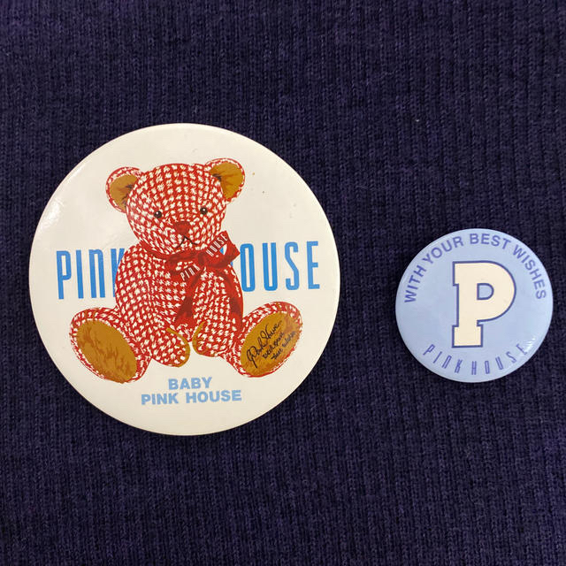 PINK HOUSE(ピンクハウス)のピンクハウス バッチ2個セット エンタメ/ホビーのエンタメ その他(その他)の商品写真