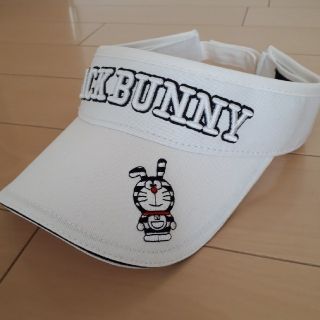 パーリーゲイツ(PEARLY GATES)のJack  Bunny!!ドラえもんコットンバイザー(UNISEX)(キャップ)