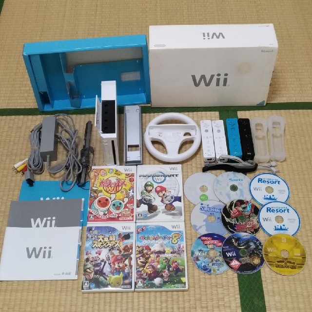 家庭用ゲーム機本体Wii 本体＋大人気ソフトセット