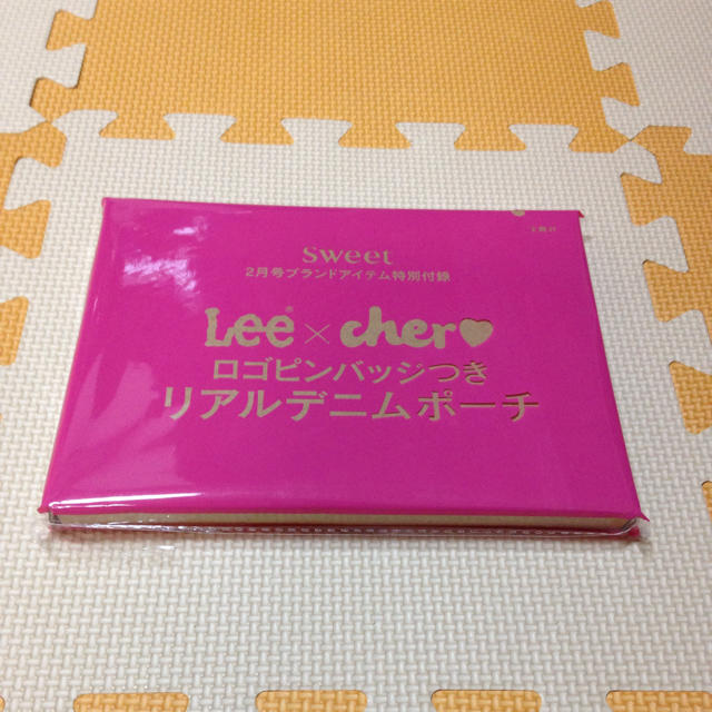 Cher(シェル)の新品 lee×Cher デニム ポーチ レディースのバッグ(その他)の商品写真