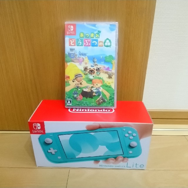 Nintendo Switch Lite ターコイズ あつまれどうぶつの森セット