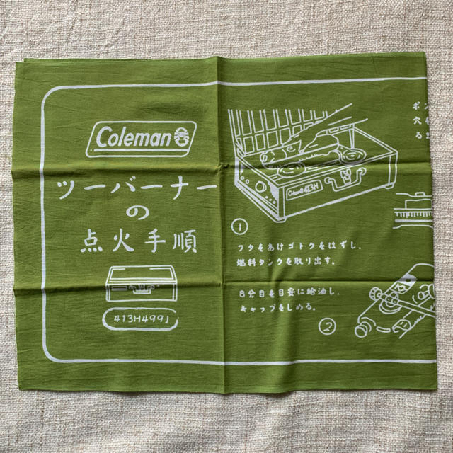 Coleman(コールマン)のColeman 手ぬぐい 3枚セット インテリア/住まい/日用品の日用品/生活雑貨/旅行(日用品/生活雑貨)の商品写真