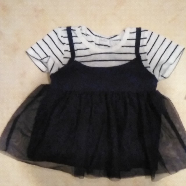 H&M(エイチアンドエム)の子供服ワンピースサイズ80 キッズ/ベビー/マタニティのベビー服(~85cm)(ワンピース)の商品写真