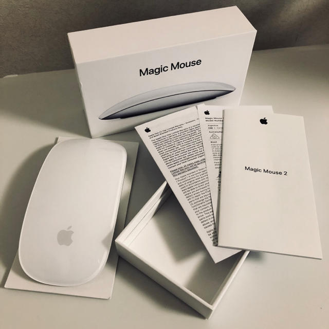 Apple Magic Mouse 2 MLA02J/A シルバー 箱・説明書付