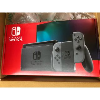 ニンテンドースイッチ(Nintendo Switch)の任天堂   新モデル Nintendo Switch 本体 グレー 新品未開封(家庭用ゲーム機本体)