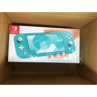 ニンテンドースイッチ(Nintendo Switch)のNintendo Switch Lite ターコイズブルー　新品未使用(家庭用ゲーム機本体)