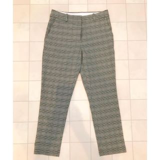 エイチアンドエム(H&M)のチェック柄👖アンクルパンツ♡(カジュアルパンツ)