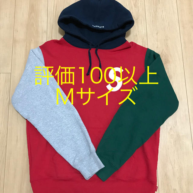 トップスsupreme s logo パーカー　mサイズ