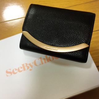 シーバイクロエ(SEE BY CHLOE)のSee By Chloe シーバイクロエ　三つ折り財布　リジー(財布)