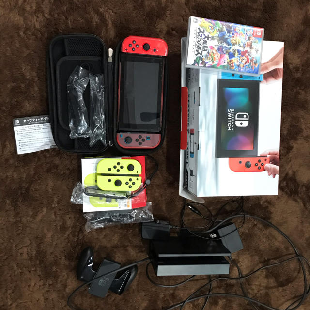 ゲームソフトゲーム機本体Nintendo Switch Joy-Con (L) ネオンブルー / (R…