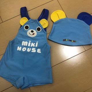 ミキハウス(mikihouse)のミキハウス  90  水着＆帽子のセット♡(水着)