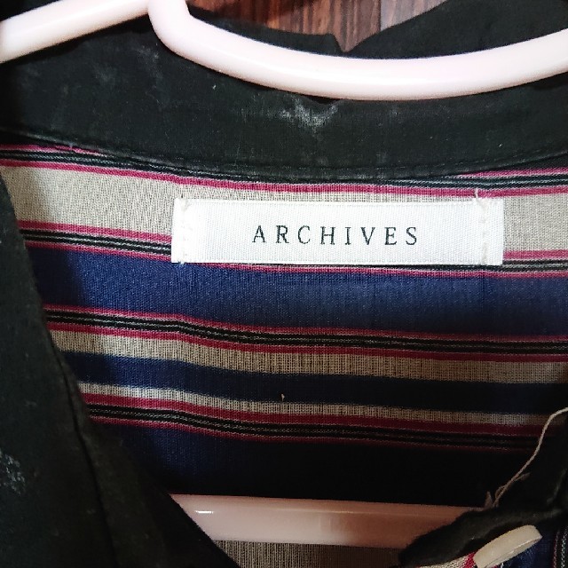 archives(アルシーヴ)のストライプワンピース レディースのワンピース(ひざ丈ワンピース)の商品写真