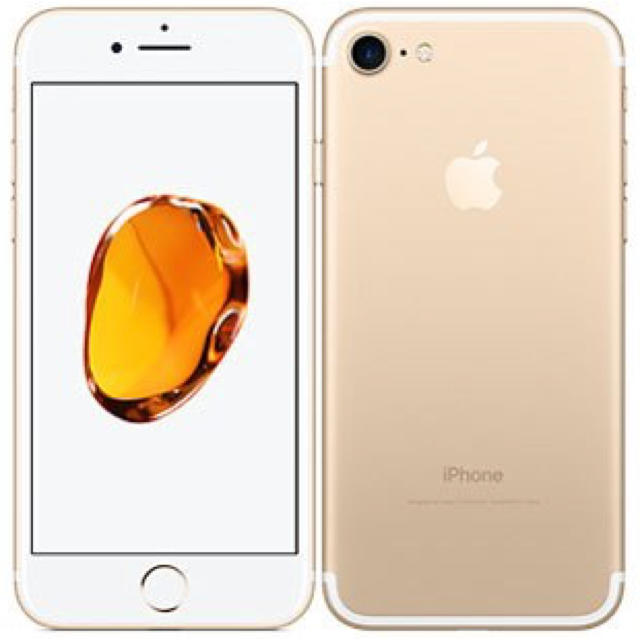 スマートフォン/携帯電話iPhone7 ゴールド　128 GB 新品
