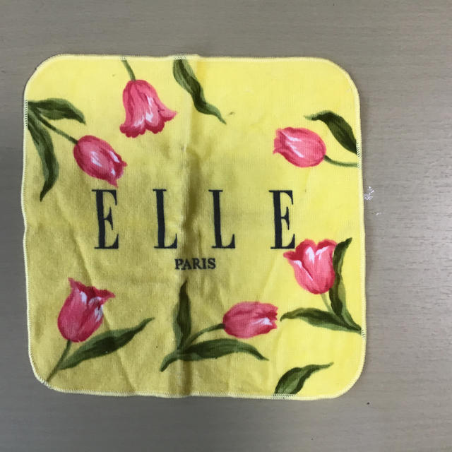 ELLE(エル)のタオルハンカチ レディースのファッション小物(ハンカチ)の商品写真