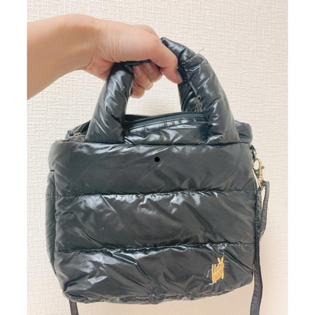 ROOTOTE(ルートート)の⭐︎ぶたちゃんまん様専用⭐︎黒ミニバッグ レディースのバッグ(ハンドバッグ)の商品写真