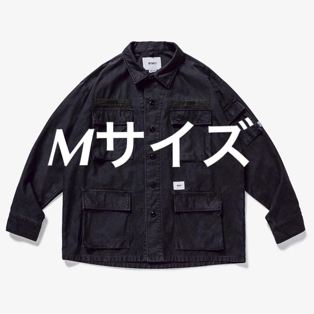 いします W)taps - WTAPS JUNGLE LS 01 ダブルタップス ジャングルシャツ Mサイズの サイズ