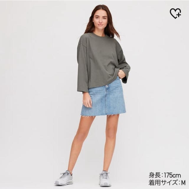 UNIQLO(ユニクロ)のユニクロ　コットンオーバーサイズTシャツ メンズのトップス(Tシャツ/カットソー(七分/長袖))の商品写真