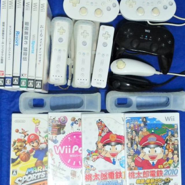 ストア通販 桃太郎電鉄 他 Wii セット エンタメ/ホビー | bca.edu.gr