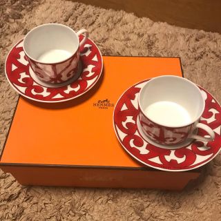 エルメス(Hermes)の本日のみ🔻エルメス  未使用カップ2客セット(グラス/カップ)