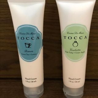 トッカ(TOCCA)の【新品未使用】TOCCA☆トッカ　ミニハンドクリーム２本セット(ハンドクリーム)