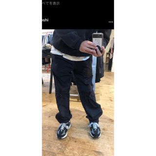 アンユーズド(UNUSED)の19aw UNUSED UW0792 nylon pants(スラックス)