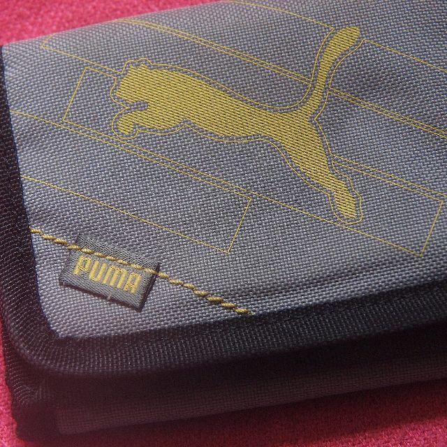 PUMA(プーマ)のこれは便利♪《プーマ puma》変形3つ折りウォレット財布/定期も入りますよ～♪ メンズのファッション小物(折り財布)の商品写真