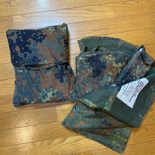 【軍放出品】ドイツ軍パップテント（フルセット）02