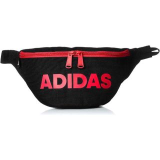 アディダス(adidas)の新品送料無料adidas(アディダス) ウエストウィメンズ2Lボディ黒×赤(ボディバッグ/ウエストポーチ)