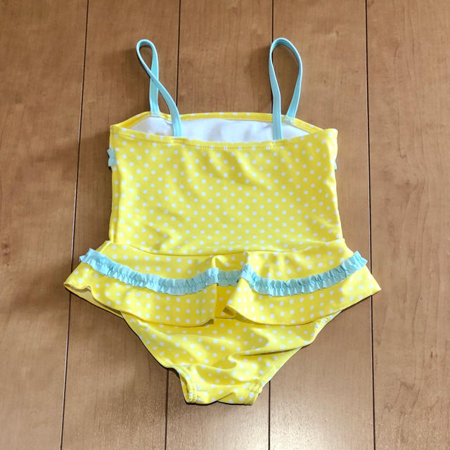 サイズ 95＊ドット柄水着 キッズ/ベビー/マタニティのキッズ服女の子用(90cm~)(水着)の商品写真