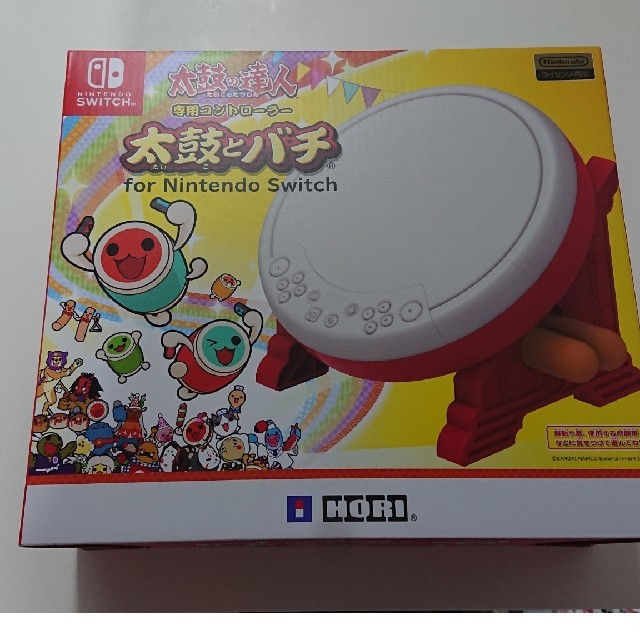 新品 Nintendo Switch 太鼓の達人専用コントローラー 太鼓とバチ