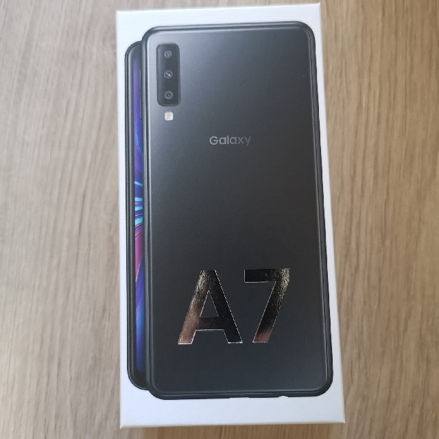 新品未使用 Galaxy A7 ブラック