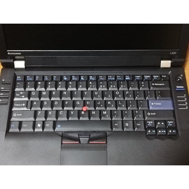 Lenovo(レノボ)の【美】lenovo ThinkPad　 L420 (US配列　Win7) スマホ/家電/カメラのPC/タブレット(ノートPC)の商品写真