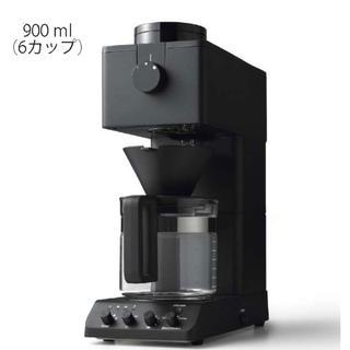 テスコム(TESCOM)のツインバード 全自動コーヒーメーカー ６カップ CM-D465B 全新品(コーヒーメーカー)